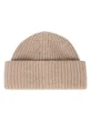 Slowear Cashmere Beanie In Neutral
