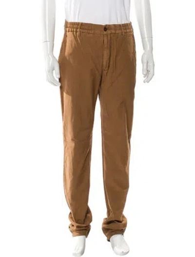 Pre-owned Slowear Chinos In Brown