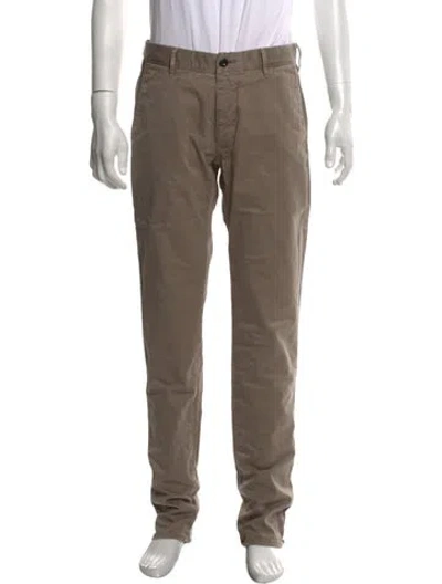 Pre-owned Slowear Chinos In Grey