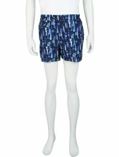Pre-owned Slowear Colorblock Pattern Bottoms W/ Tags In Blue