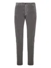 Slowear Corduroy Cotton Trousers In Gray