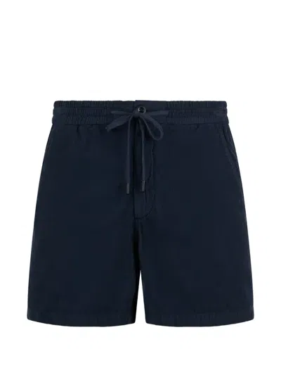 Slowear Corduroy Drawstring Shorts In Blue