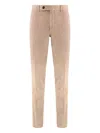 Slowear Corduroy Side-pockets Trousers In Neutral