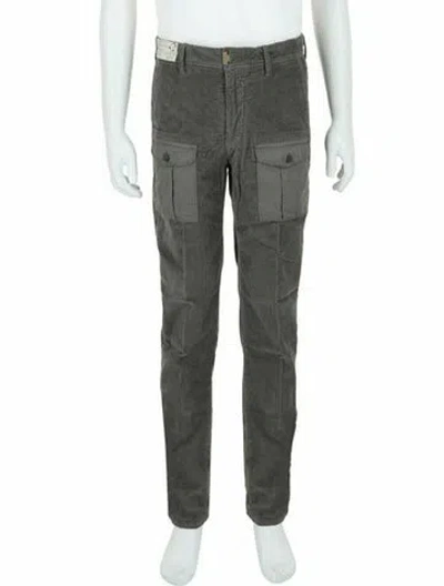 Pre-owned Slowear Corduroy Solid Pants W/ Tags In Grey