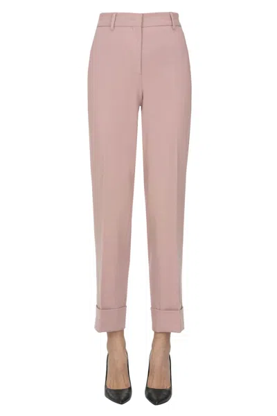 Slowear Cotton Chino Trousers In Pink