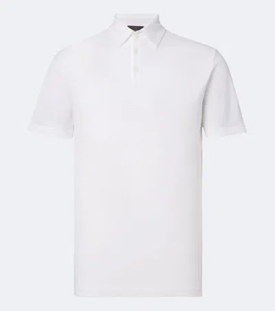 Slowear Cotton Jersey Polo Shirt In White