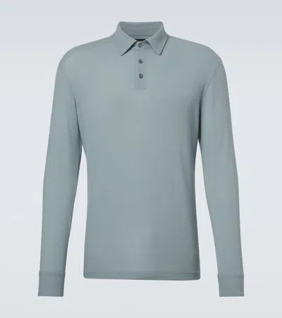 Slowear Cotton Polo Shirt In Blue
