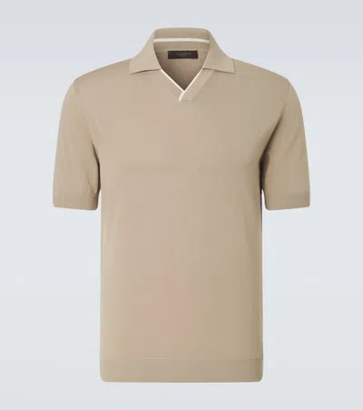 Slowear Cotton Polo Shirt In Pattern
