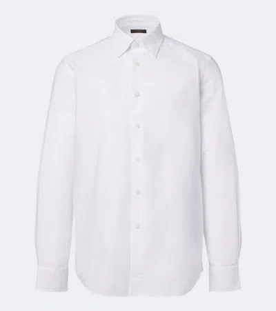 Slowear Cotton Poplin Shirt In White