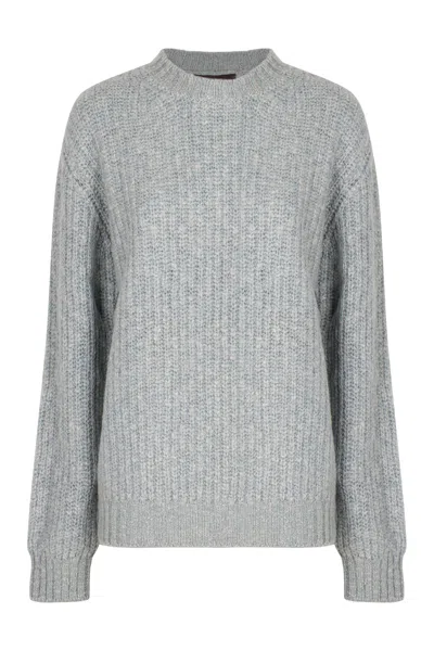 Slowear Cotton Sweater In Gray
