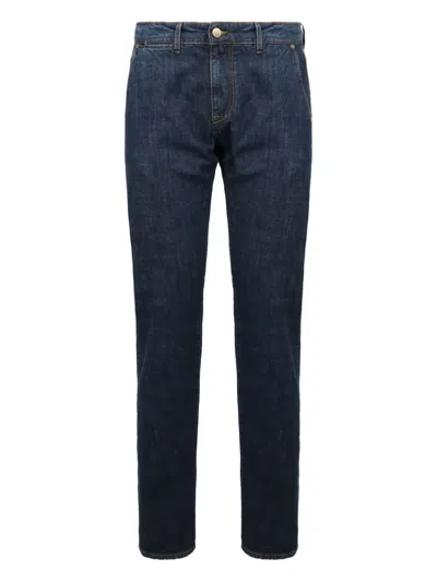 Slowear Cotton Trousers In Blue