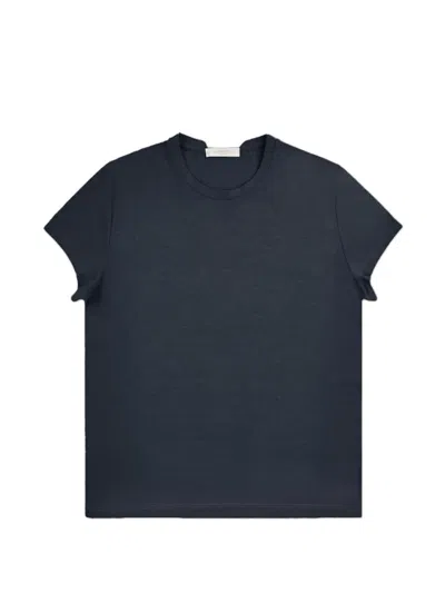 Slowear Cotton T-shirt In Blue