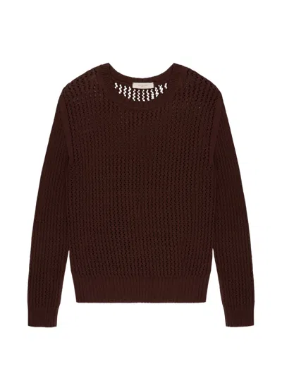 Slowear Crew-neck Top In Brown