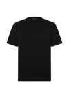 Slowear Basic Crewneck Slim T-shirt In Black