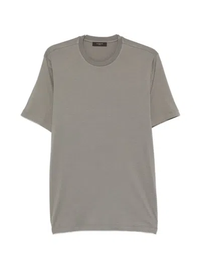 Slowear Crew-neck T-shirt In Gray