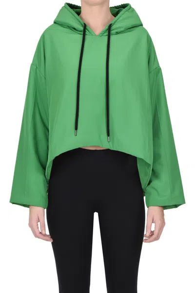 Slowear Cropped Anorak In Green