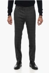 Slowear District Checked Pants With Belt Loops