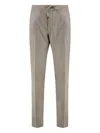 Slowear Drawstring Trousers In Neutral