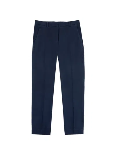 Slowear Drill Trousers In Blue