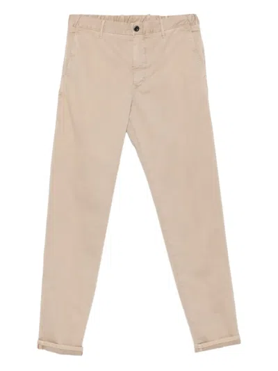 Slowear Elasticated Trousers In Neutral