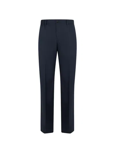 Slowear Elasticated-waistband Tailored Trousers In Blue