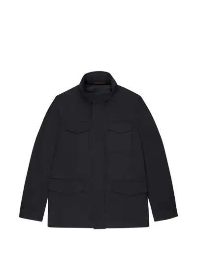 Slowear Field Jacket In Black