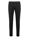 Slowear Five-pocket Jeans In Black