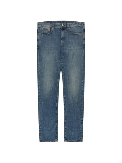 Slowear Five-pocket Jeans In Blue