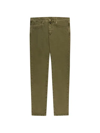 Slowear Five-pockets Trousers In Green