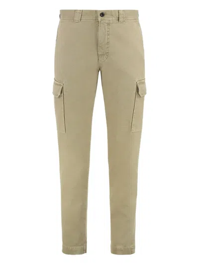 SLOWEAR FLAP-POCKET CARGO TROUSERS