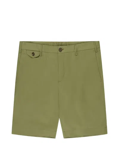Slowear Flap-detail Bermuda Shorts In Green