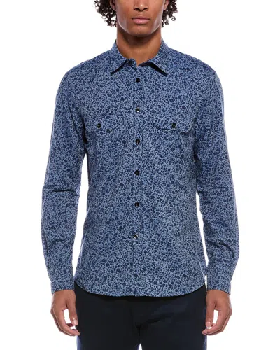 Slowear Floral Shirt In Blue