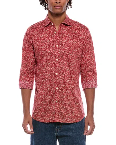 Slowear Floral Shirt In Brown