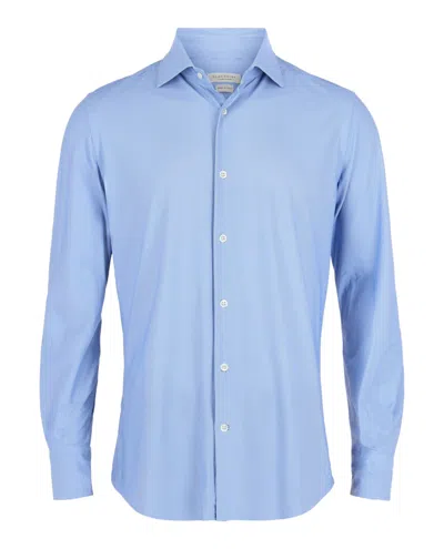 Slowear Glanshirt Collared Button-up Shirt In Blue