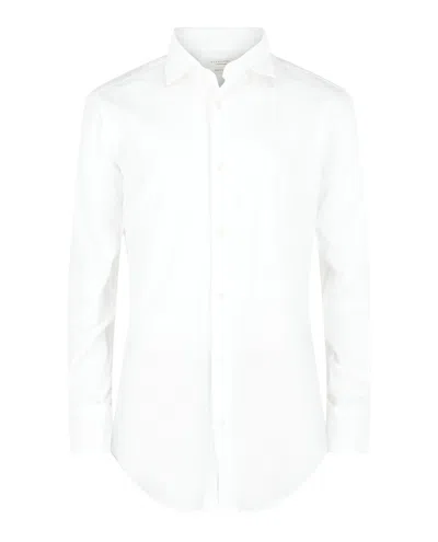 Slowear Glanshirt Slim-fit Button-up Shirt In White