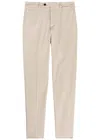 Slowear Incontex Stretch-cotton Slim-leg Trousers In Neutral