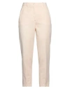 Slowear Incotex By  Woman Pants Light Pink Size 8 Cotton, Linen