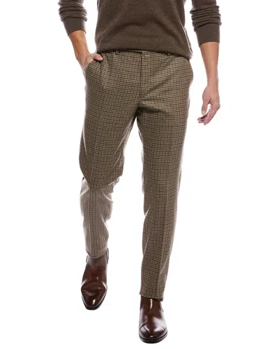 Slowear Incotex By  Wool-blend High Comfort Trouser In Brown