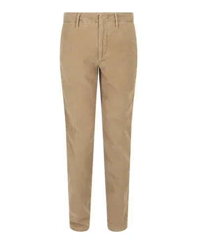 Slowear Incotex Slim Fit Five-pocket Pants In Brown