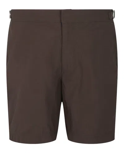 Slowear Incotex Mare Swim Trunks In Brown