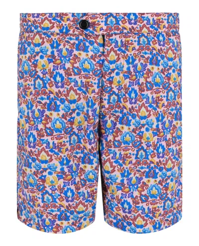Slowear Incotex Mare Swim Trunks In Animal Print