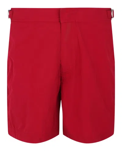 Slowear Incotex Mare Swim Trunks In Red