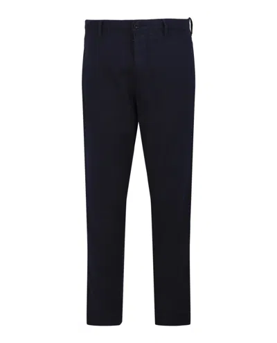 Slowear Incotex Slim Fit Five-pocket Pants In Black