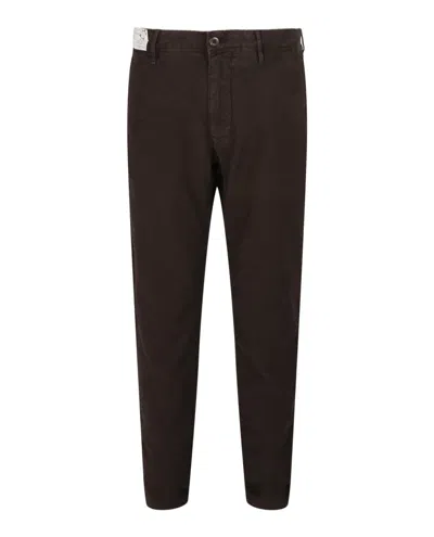Slowear Incotex Slim Fit Five-pocket Pants In Brown