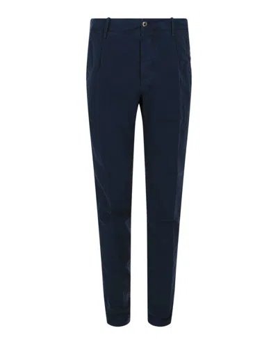 Slowear Incotex Tapered Slacks In Black