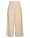 Slowear Incotex Woman Pants Beige Size 4 Cotton, Elastane