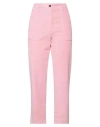 Slowear Incotex Woman Pants Pink Size 8 Cotton, Elastane