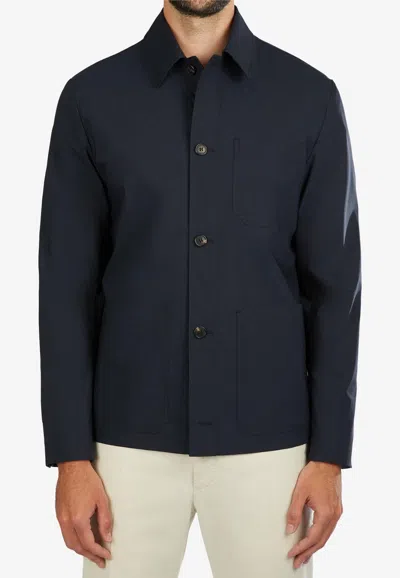 Slowear Linen Button-up Overshirt