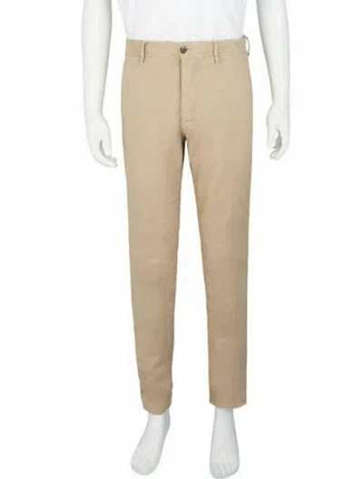 Pre-owned Slowear Linen Pants W/ Tags In Brown
