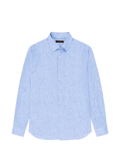Slowear Linen Shirt In Blue